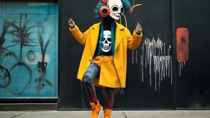 Нарисованные придурки (стильные танцы, AI, Бразилия, 2024)