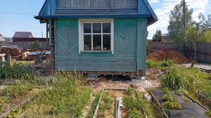 замена фундамента дачного дома с пояснениями. замена гнилых брёвен в доме