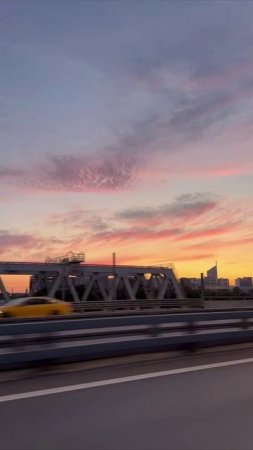 🌅Сегодняшний красивый закат в Москве🌅