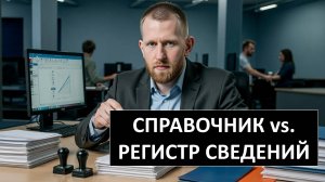 Справочник vs Регистр сведений в 1С: Что выбрать и почему?