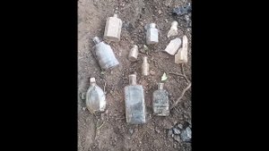 Стеклянный клондайк на копе.