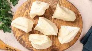 Хычины с сыром и картофелем