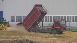 Разгрузка самосвалов Tatra 815 TerrNo1
