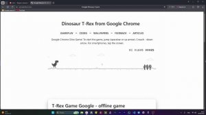 Играем в Dino