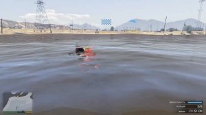 Grand Theft Auto V. Триатлон в Аламо-Си.