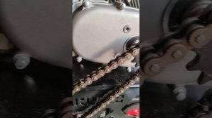 Как поменять, натянуть цепь на мотособаке Якудза