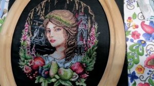 Вышивка крестом, финишные работы и продвижения