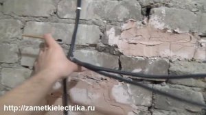 Электропроводка на кухне (реальный пример)