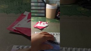 распаковка бумажных сюрпризов ✉️ в красном цвете 🌈 5 новинок