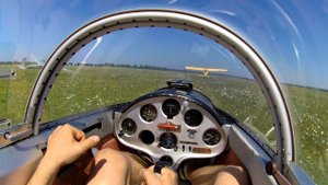 взлёт на планере