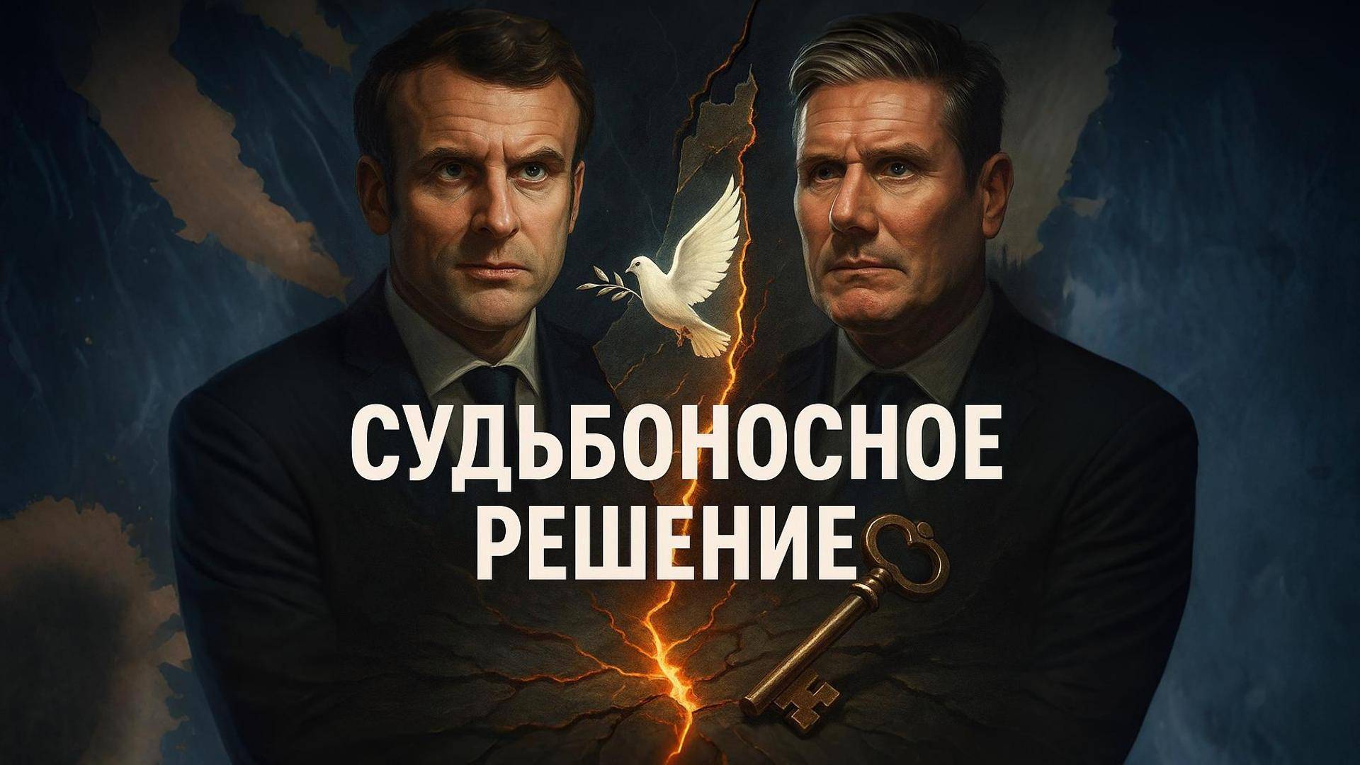 🌍 ПЕРЕЛОМНЫЙ МОМЕНТ? Макрон и Стармер – за признание Палестины! Кэрни – ключевой игрок?