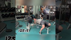 Жим лёжа. Абдуллин Марат. 125 кг.