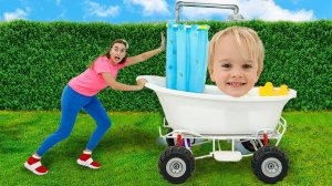 Влад и Ники. Крис и мама учатся хорошим привычкам для детей и другие полезные истории для детей!
