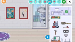 Обустройство творческой мастерской в toca boca