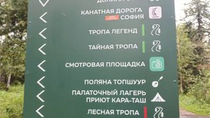 пешеходная тропа путь воли Манжерок