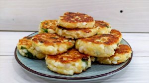 Вкусные котлеты с яйцом и творогом. Необычные сырники. Рецепт завтрака.