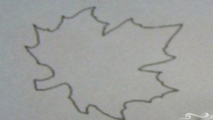 Домашнее печенье в форме кленовых листьев