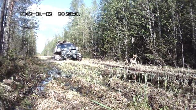 Самодельный вездеход на гусеницах. drumix смотреть онлайн