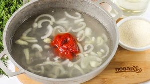 Икра из манки на селедочном рассоле