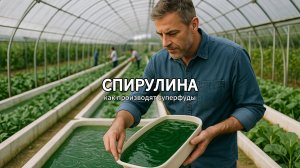 Современная технология выращивания спирулины: выращивание микроводорослей в теплице