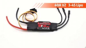Hobbywing Skywalker ESC регулятор скорости 40A 50A 60A 80A 15A 20A 30A 100A 120A V2