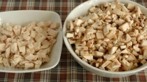 Гренки с грибами