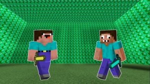 про и харди выживают на маленьких чанках в майнкрафт тролинг война