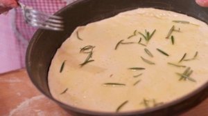 Фокачча с розмарином