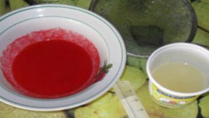 Икра из желатина для торта