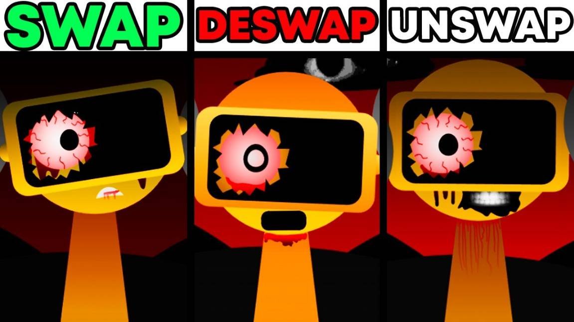 🔄 INCREDIBOX SPRUNKI | SWAP Vs DESWAP Vs UNSWAP (NEW MOD!) - ТРОЙНАЯ БИТВА! 💥