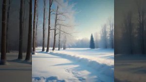 Александр Пушкин — Зимнее утро (Мороз и солнце; день чудесный) (вар2)