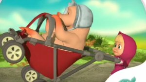 МАША И МЕДВЕДЬ. РАСКРАСКА С МАШЕЙ.