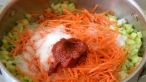 Икра из огурцов