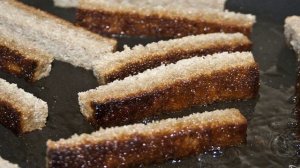Гренки ржаные с чесноком