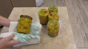 Эта Закуска Зимой Сильно Выручает!!! Просто и вкусно ПЕРЕЦ в горчичном соусе!!!