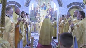 Архиерейское богослужение во Владимирском соборе г. Ставрополя 3 августа 2025 года