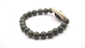 Браслет из змеевика "Полынь"