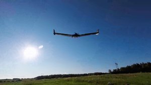Испытательный полет крыла Wing 900.
