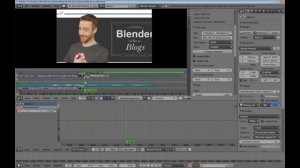 34 Видеоредактор Blender. Этап 3 — часть 20. Смешивание концов.