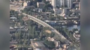 Уничтожение моста в Херсоне