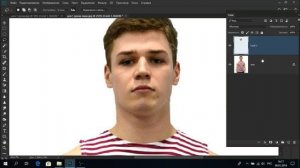 ADOBE PHOTOSHOP: замена лица и цвета одежды