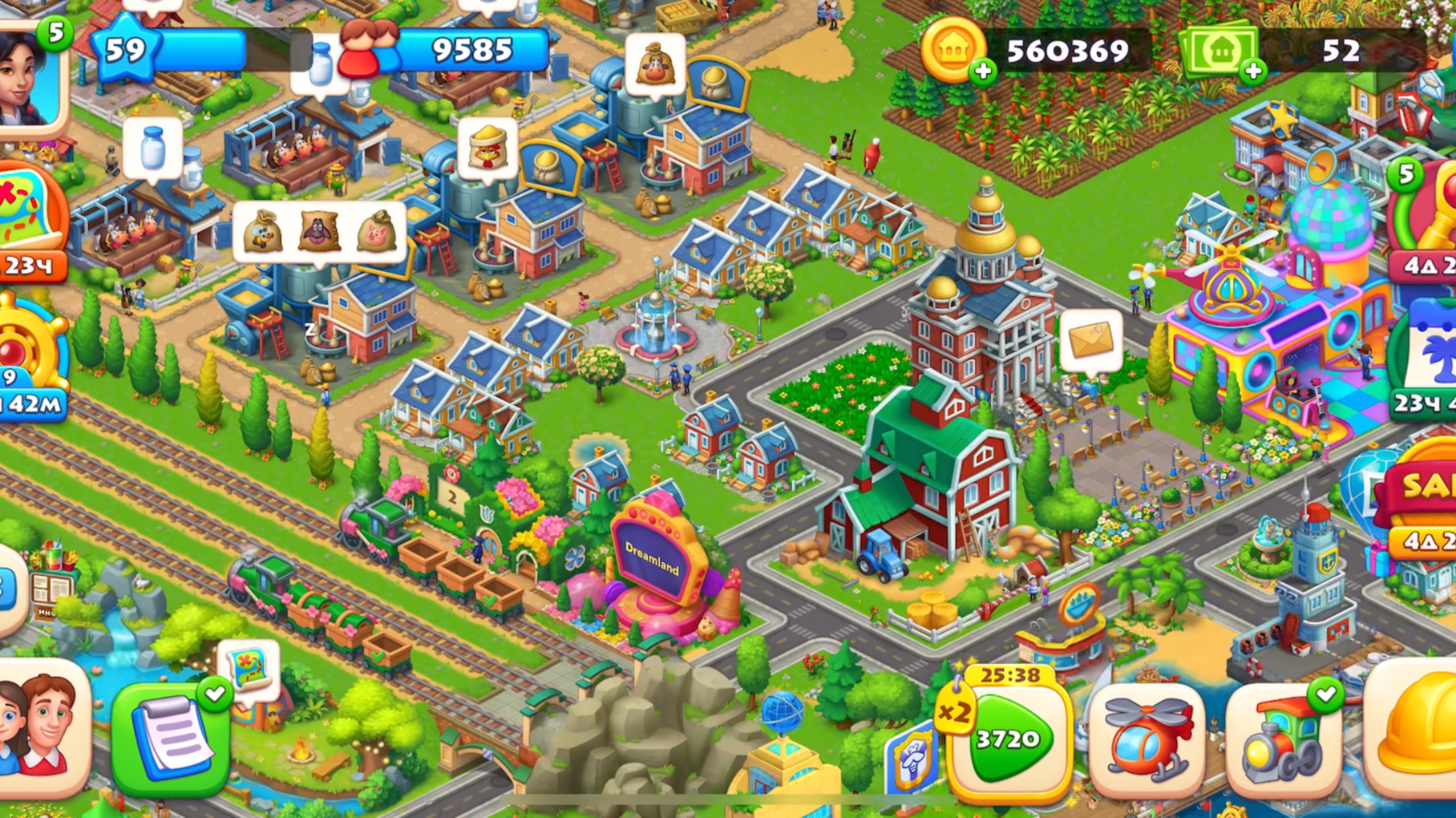 Township прохождение «ни дня без бустеров» Последнее пророчество идем вперед смотреть онлайн