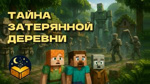 Мультфильм Майнкрафт: «Тайна затерянной деревни»