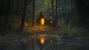 Ночь в лесу - Нежная музыка для расслабления и отдыха, фоновая музыка для отдыха