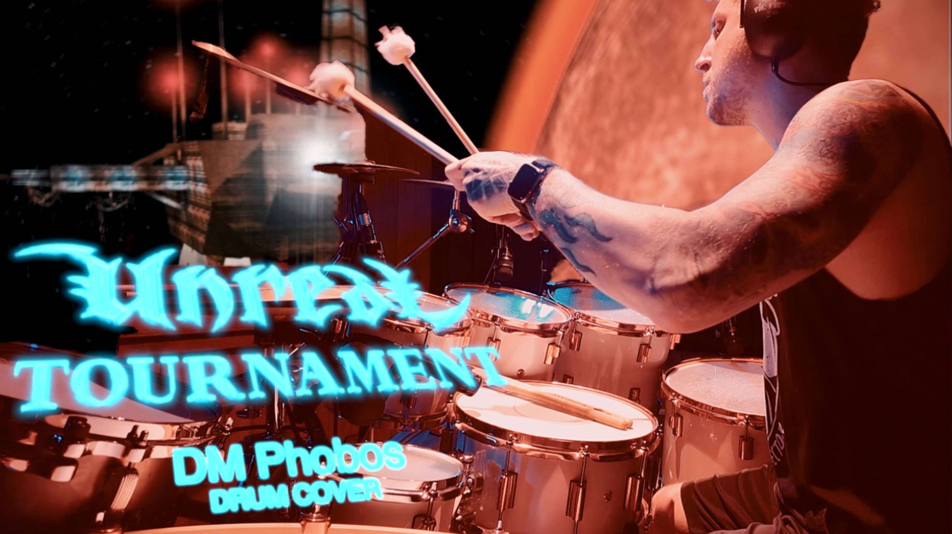 UNREAL TOURNAMENT - DM PHOBOS  drum cover - Pavel Lokhnin 
