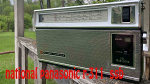 ночной прием приемника national panasonic R-311