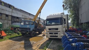 Сломался кондиционер, адская жара...Катаемся работаем😎🚛