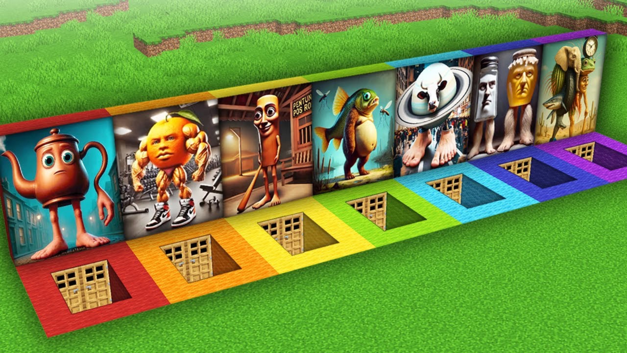 МАЙНКРАФТ КАК НАМ ВЫЖИТЬ В ПОДВАЛЕ ТУНГ ТУНГ САХУРА В MINECRAFT | Детский Ютуб смотреть онлайн