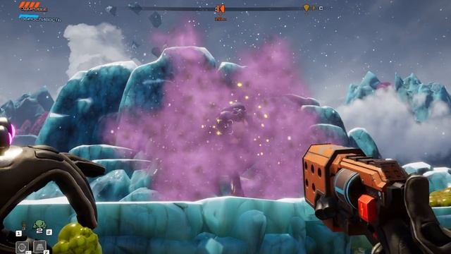 Прокачиваем оружие и изучаем планету в Journey to the savage planet#2