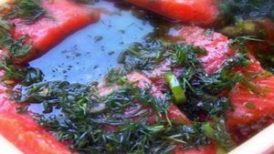 Форель на углях